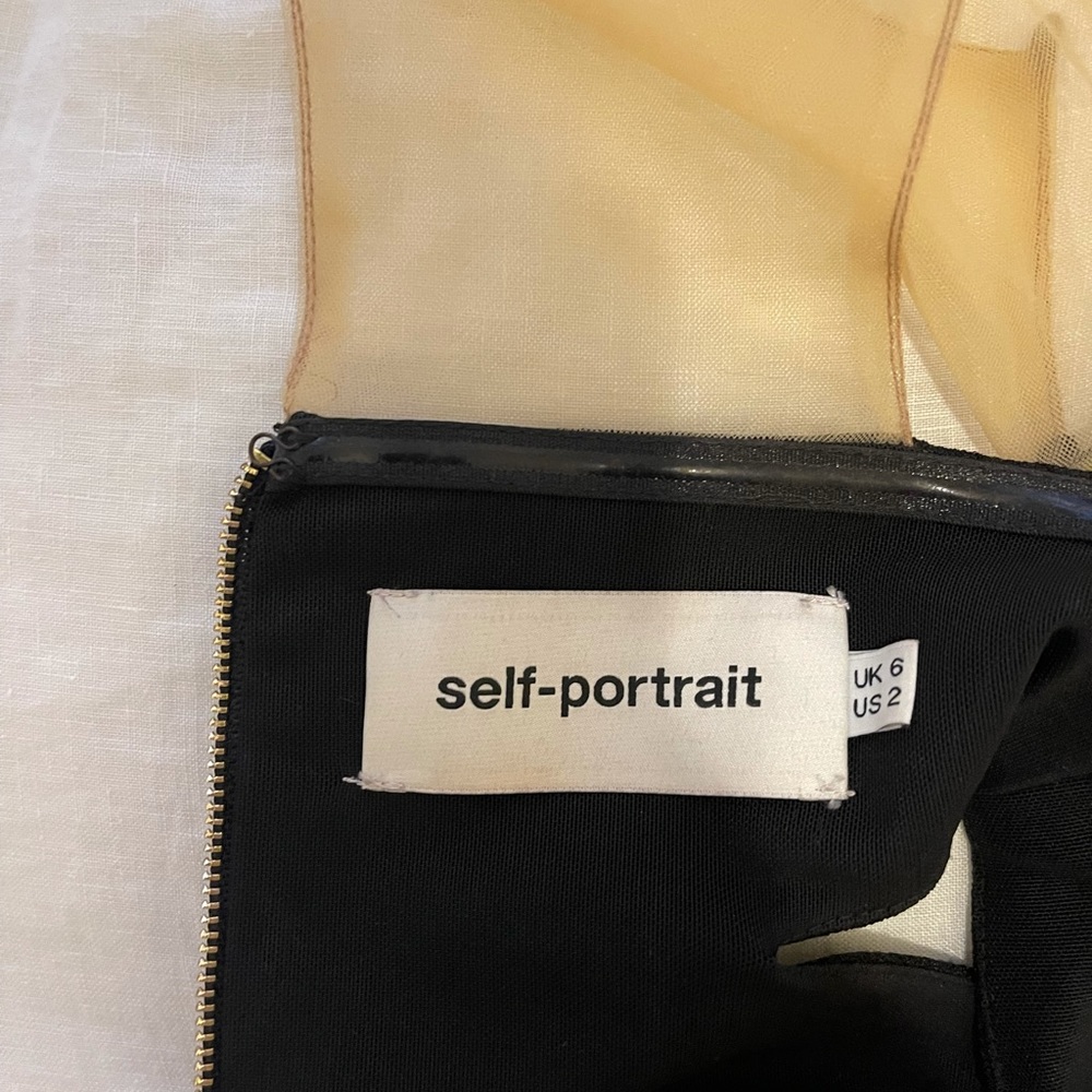 Self-Portrait Mini Dress - Picture 2 of 3
